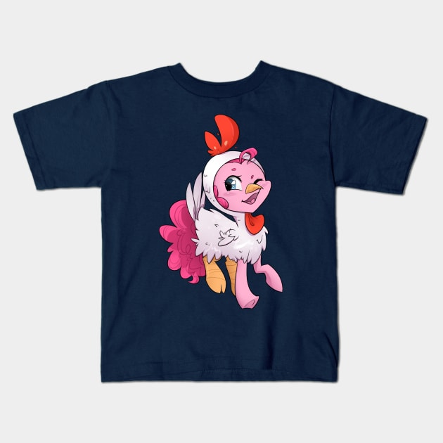 Halloween Pinkie Kids T-Shirt by MidnightPremiere